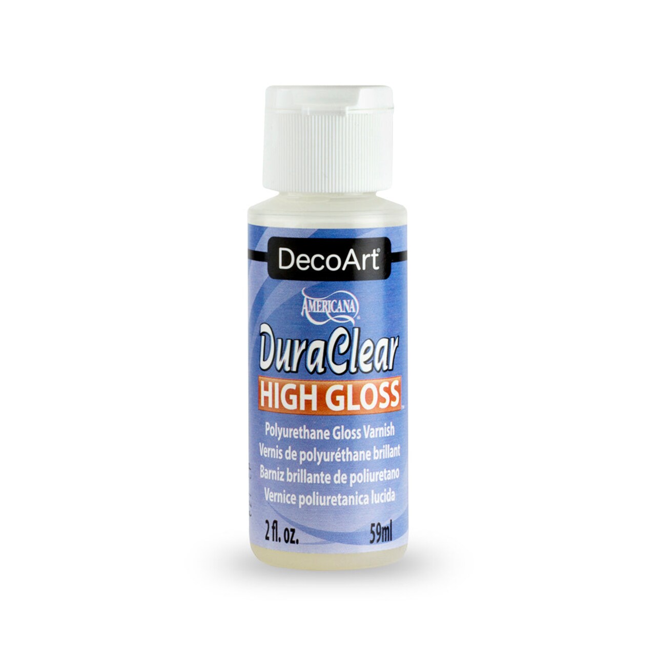 DecoArt DuraClear Varnish – Durable Clear Acrylic Sealer for Crafts, Art, and DIY – High Gloss, Gloss, Satin, Soft Touch and Matte Finishes – Non-Yellowing, Water-Based, Fast-Drying Protective Coat